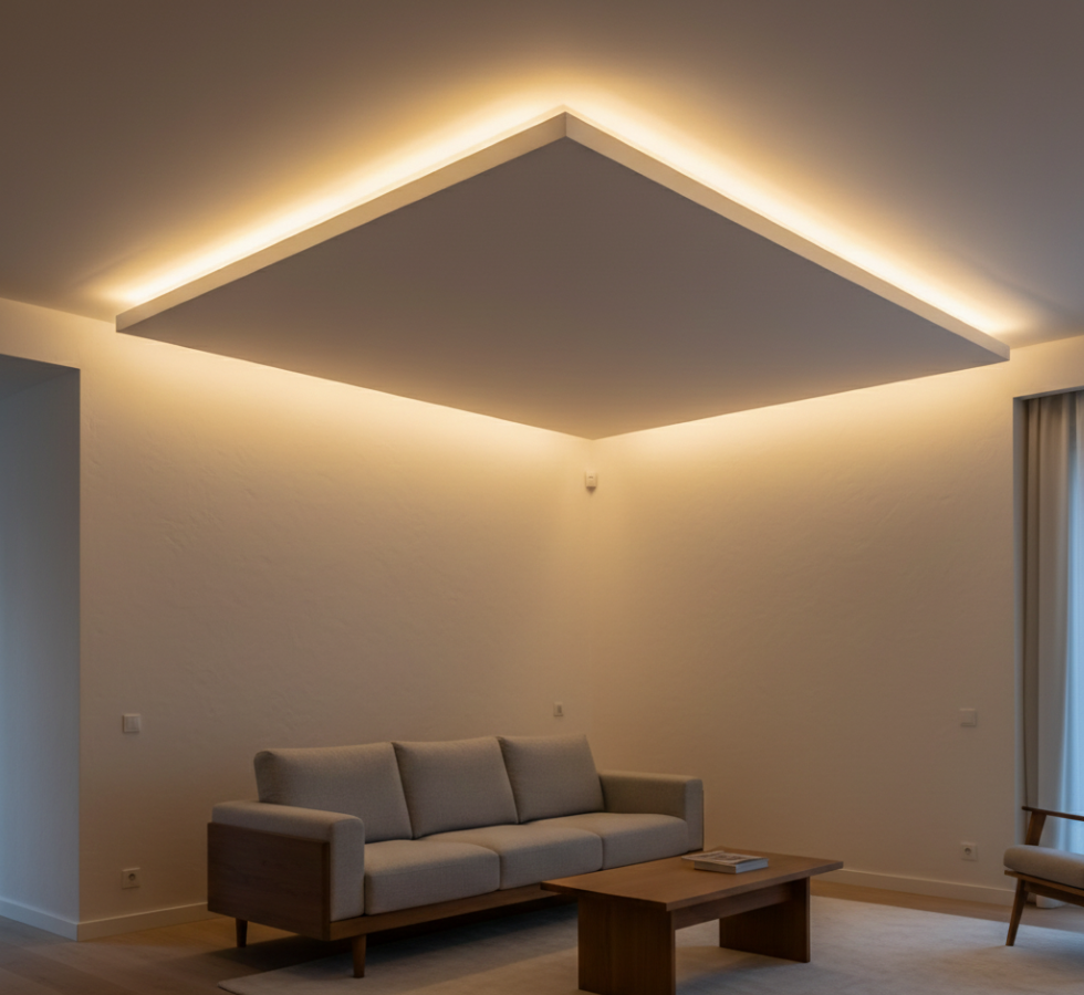 Kit de Iluminación LED "Foseado Perimetral" (Salón/Dormitorio)